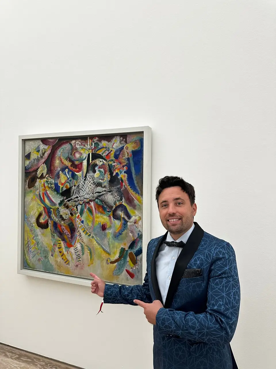 Markus Behmann in a dinner jacket